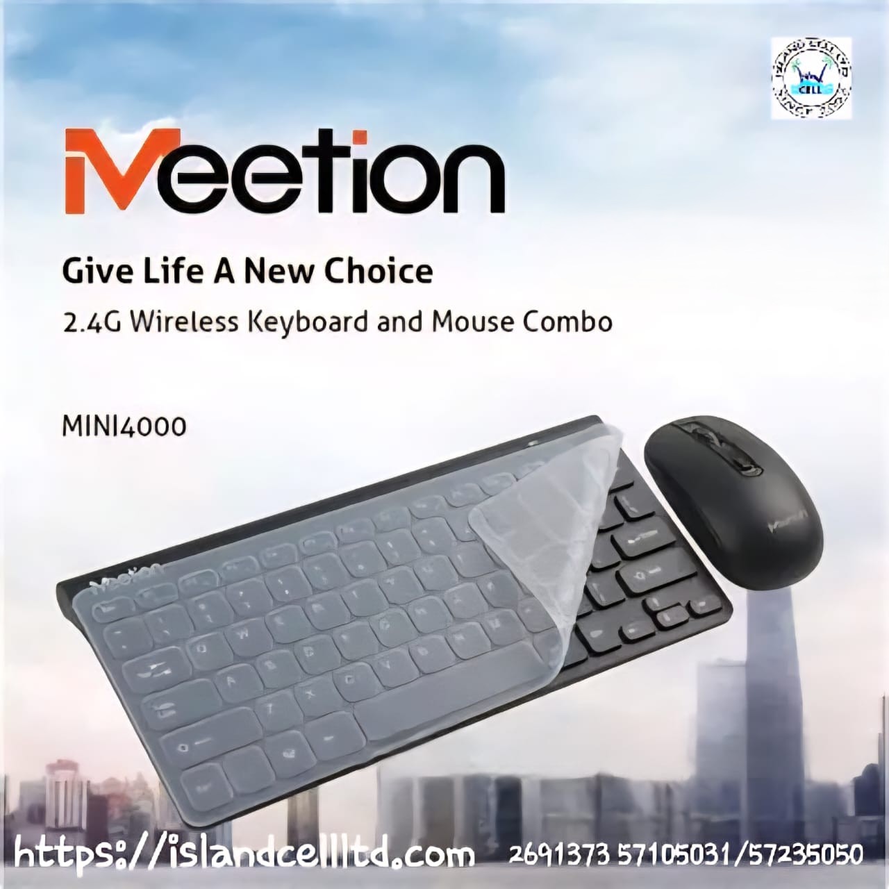 Meetion Mini4000 Wireless Keyboard and Mouse Combo